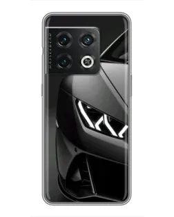 Чехол для OnePlus 10 Pro с картинкой «Lamborghini фары детализация»