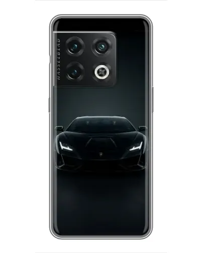 Чехол для OnePlus 10 Pro с картинкой «Черный Lamborghini Aventador» Чехол для OnePlus 10 Pro с картинкой «Черный Lamborghini Aventador»