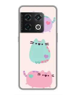 Чохол для OnePlus 10 Pro з картинкою «Pusheen тріо» Чохол для OnePlus 10 Pro з картинкою «Pusheen тріо»