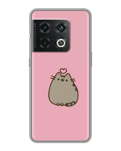 Чехол для OnePlus 10 Pro с картинкой «Pusheen сердце» Чехол для OnePlus 10 Pro с картинкой «Pusheen сердце»