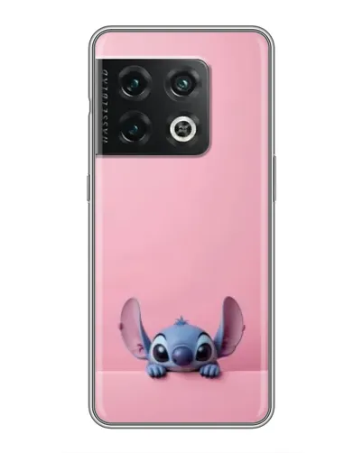 Чехол для OnePlus 10 Pro с картинкой «Stitch выглядывает»