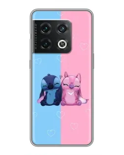 Чехол для OnePlus 10 Pro с картинкой «Stitch и Angel Love» Чехол для OnePlus 10 Pro с картинкой «Stitch и Angel Love»