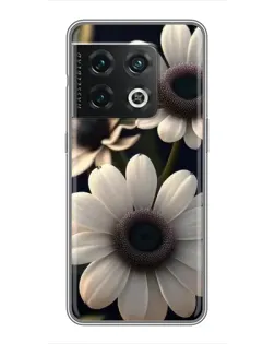 Чехол для OnePlus 10 Pro с картинкой «Белые маргаритки макро» Чехол для OnePlus 10 Pro с картинкой «Белые маргаритки макро»