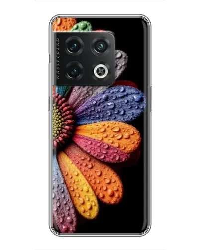 Чехол для OnePlus 10 Pro с картинкой «Радужный цветок»