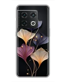 Чехол для OnePlus 10 Pro с картинкой «Лиловые цветы грации» Чехол для OnePlus 10 Pro с картинкой «Лиловые цветы грации»