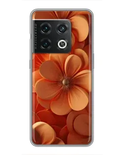 Чехол для OnePlus 10 Pro с картинкой «Оранжевый макро цветок» Чехол для OnePlus 10 Pro с картинкой «Оранжевый макро цветок»