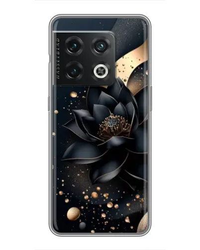 Чехол для OnePlus 10 Pro с картинкой «Черный лотос»