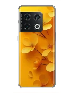 Чехол для OnePlus 10 Pro с картинкой «Золотые лепестки» Чехол для OnePlus 10 Pro с картинкой «Золотые лепестки»