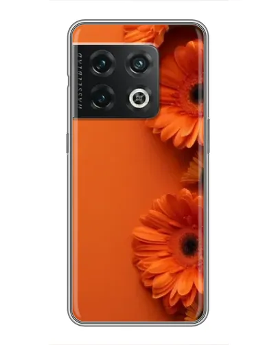 Чехол для OnePlus 10 Pro с картинкой «Оранжевые герберы»