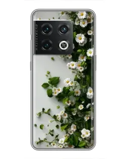 Чехол для OnePlus 10 Pro с картинкой «Ветка мелких белых цветов» Чехол для OnePlus 10 Pro с картинкой «Ветка мелких белых цветов»