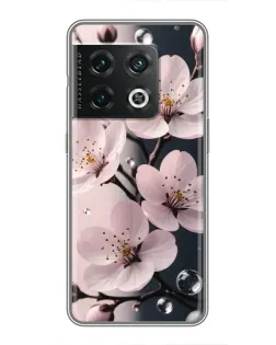 Чехол для OnePlus 10 Pro с картинкой «Нежная сакура и капли» Чехол для OnePlus 10 Pro с картинкой «Нежная сакура и капли»