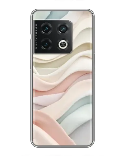 Чехол для OnePlus 10 Pro с картинкой «Пастельные нежные волны»