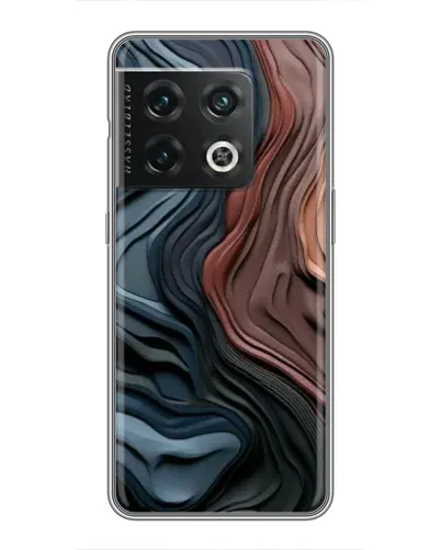 Чехол для OnePlus 10 Pro с картинкой «Цветные волны каньона»