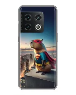 Чохол для OnePlus 10 Pro з картинкою «Капі-мен супергерой»