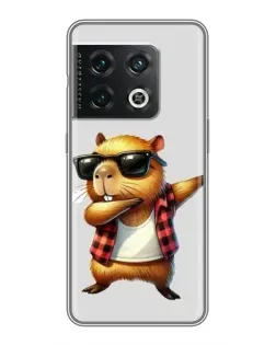 Чохол для OnePlus 10 Pro з картинкою «Капібара репер даб»