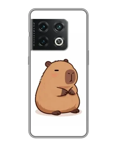 Чохол для OnePlus 10 Pro з картинкою «Товстенька капібара»