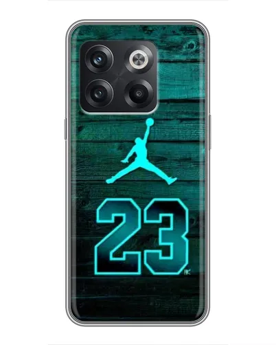 Чохол для OnePlus 10T з картинкою «Jordan Cyan 23»