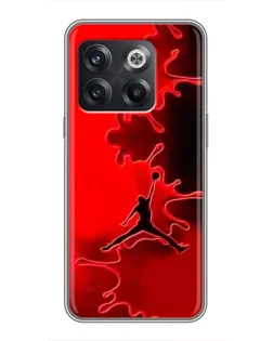 Чохол для OnePlus 10T з картинкою «Jordan Red Smoke»