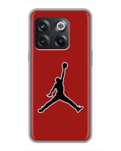 Чохол для OnePlus 10T з картинкою «Jordan Red Back»