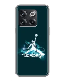 Чохол для OnePlus 10T з картинкою «Jordan Blue Fire»