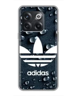 Чохол для OnePlus 10T з картинкою «Adidas Trefoil Blue»