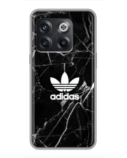 Чохол для OnePlus 10T з картинкою «Білий мармур Adidas»