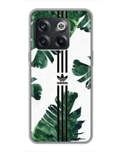 Чохол для OnePlus 10T з картинкою «Пальмове листя адідас»