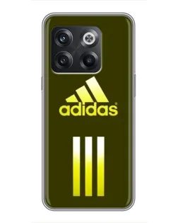 Чохол для OnePlus 10T з картинкою «Оливковий градієнт Adidas»
