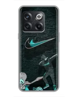 Чохол для OnePlus 10T з картинкою «Спортивний арт Nike»