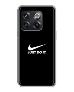 Чохол для OnePlus 10T з картинкою «Мінімалізм від Nike»