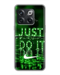 Чохол для OnePlus 10T з картинкою «Зелений неоновий Nike»