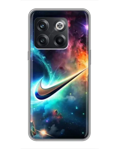 Чохол для OnePlus 10T з картинкою «Космічний Nike Swoosh» Чохол для OnePlus 10T з картинкою «Космічний Nike Swoosh»