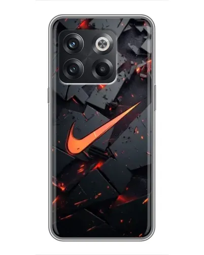 Чохол для OnePlus 10T з картинкою «Nike — ефект розломів» Чохол для OnePlus 10T з картинкою «Nike — ефект розломів»