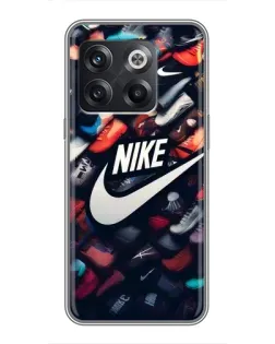 Чохол для OnePlus 10T з картинкою «Колекція кросівок Nike»