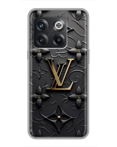 Чехол для OnePlus 10T с картинкой «Кожаная текстура LV» Чехол для OnePlus 10T с картинкой «Кожаная текстура LV»