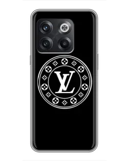 Чехол для OnePlus 10T с картинкой «LV — печать стиля»
