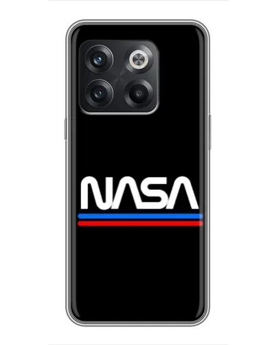 Чехол для OnePlus 10T с картинкой «NASA — классика Red Blue»