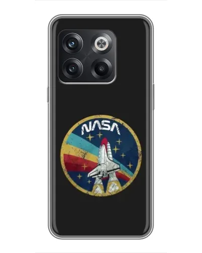 Чехол для OnePlus 10T с картинкой «NASA — эмблема миссии»