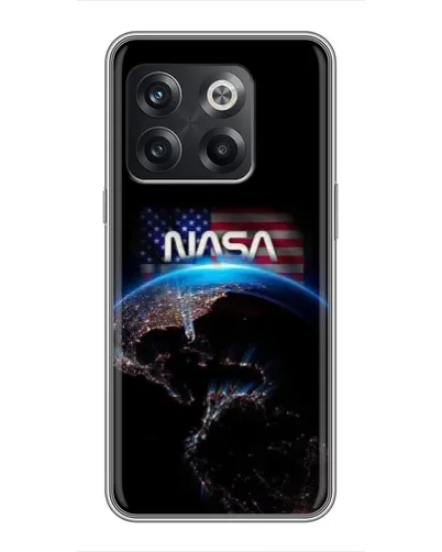 Чехол для OnePlus 10T с картинкой «Земля из космоса NASA»