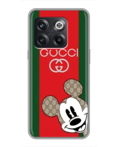 Чохол для OnePlus 10T з картинкою «Gucci — смуги та Міккі» Чохол для OnePlus 10T з картинкою «Gucci — смуги та Міккі»