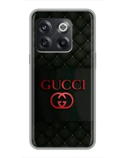 Чохол для OnePlus 10T з картинкою «Gucci — стьобаний чорний»