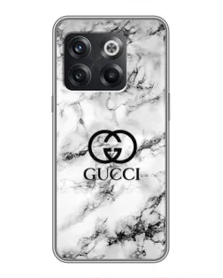 Чохол для OnePlus 10T з картинкою «Gucci — мармуровий шик»