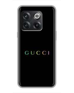 Чехол для OnePlus 10T с картинкой «Gucci — неоновый минимализм»
