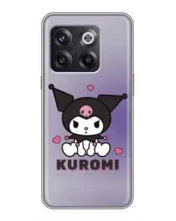 Чохол для OnePlus 10T з картинкою «Kuromi — фіолетовий арт»