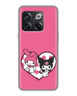 Чохол для OnePlus 10T з картинкою «Kuromi та My Melody»