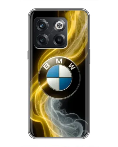 Чохол для OnePlus 10T з картинкою «Золотистий дим BMW»