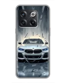 Чохол для OnePlus 10T з картинкою «BMW у світлі фар»