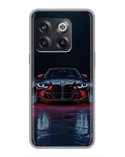 Чохол для OnePlus 10T з картинкою «BMW на мокрій дорозі»