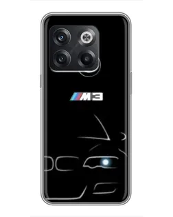 Чохол для OnePlus 10T з картинкою «Мінімалістичний принт BMW M3»