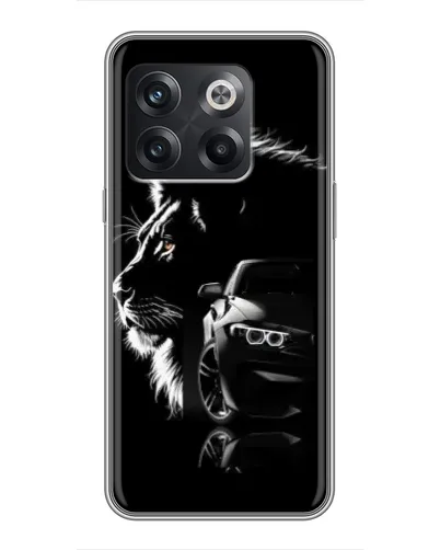 Чохол для OnePlus 10T з картинкою «BMW та лев»
